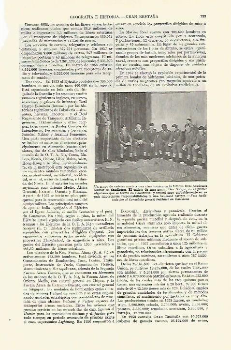 LAMINA ESPASA 21739: Grupo de cadetes en la Real Academia Militar de Saudhurst