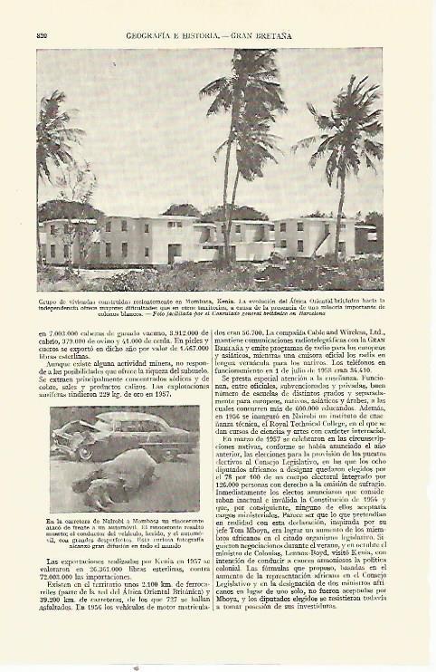 LAMINA ESPASA 21746: Viviendas en  Mombasa Kenia
