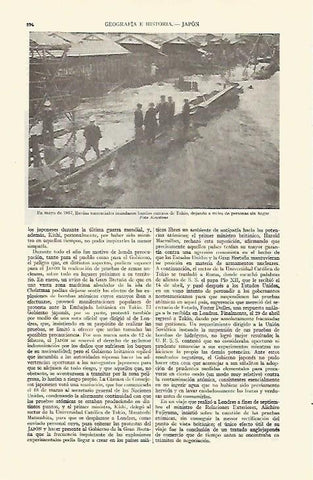 LAMINA ESPASA 21775: Inundaciones de Tokio de 1957