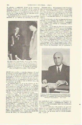 LAMINA ESPASA 21798: Oppenheimer y Feodorov en la II Conferencia Internacional en 1958