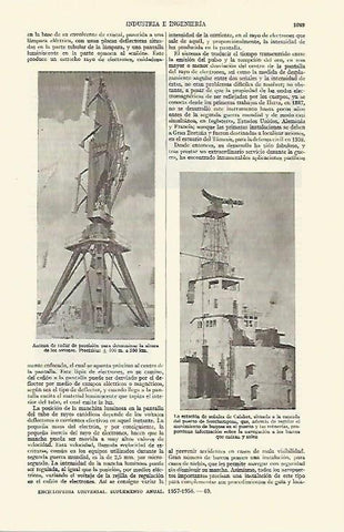 LAMINA ESPASA 21825: Radar para aviones y estacion de señales de Calshot