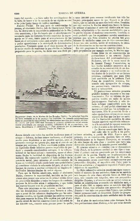 LAMINA ESPASA 21832: El destructor Healy de la Marina de los Estados Unidos