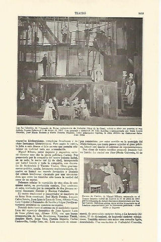 LAMINA ESPASA 21865: Escena de La Celestina