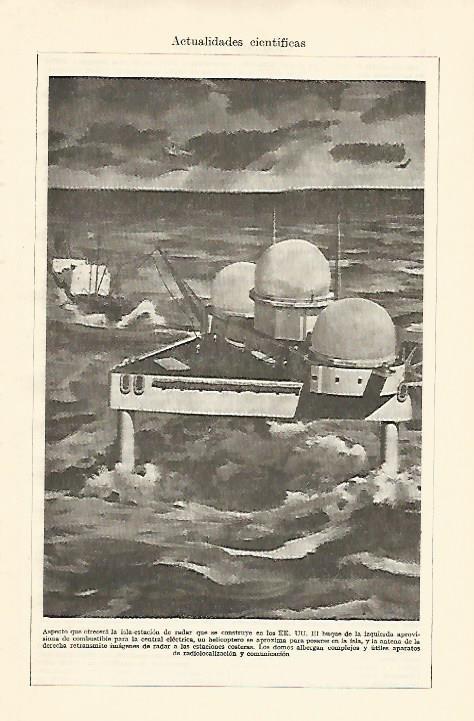 LAMINA ESPASA 21889: Isla estacion de radar en Estados Unidos