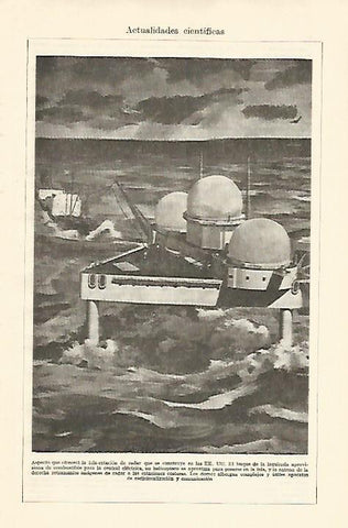LAMINA ESPASA 21889: Isla estacion de radar en Estados Unidos