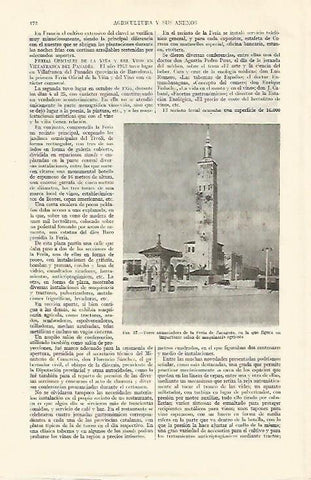 LAMINA ESPASA 21901: Torre anunciadora de la Feria de Zaragoza
