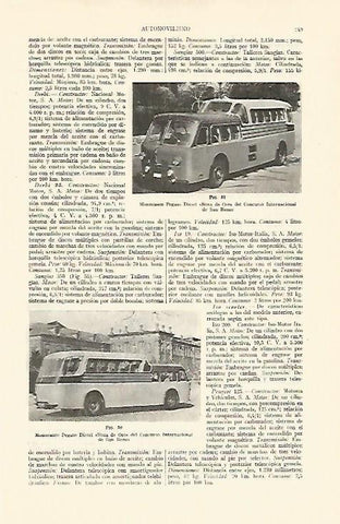 LAMINA ESPASA 21917: Monocasco Pegaso Rosa de Oro y Pegaso Diesel 