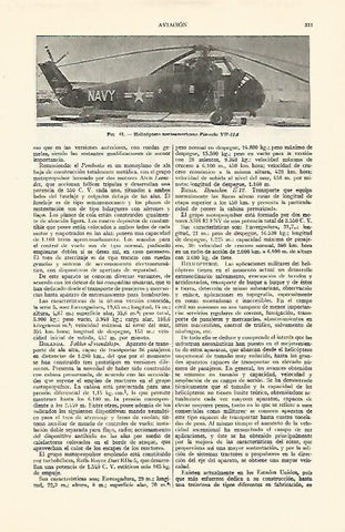 LAMINA ESPASA 21943: Helicoptero Piasecki YH-21A