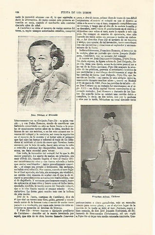 LAMINA ESPASA 21979: Juan Jimenez el Morenillo y Cuchares