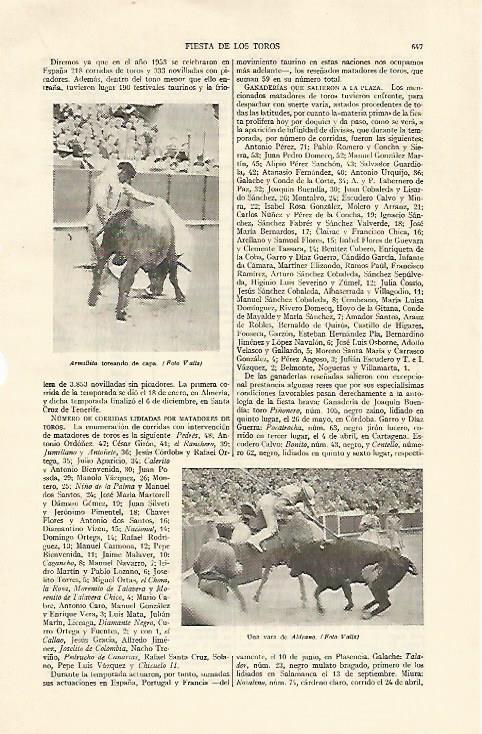 LAMINA ESPASA 21984: Armillita toreando de capa