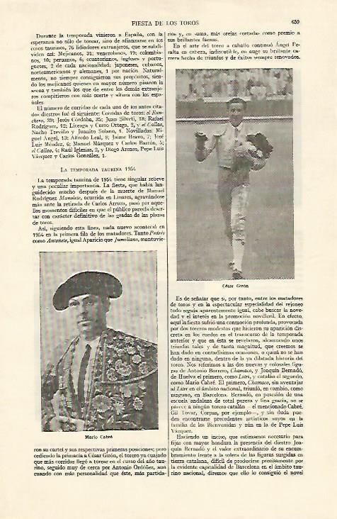 LAMINA ESPASA 21989: Cesar Giron y Mario Cabre