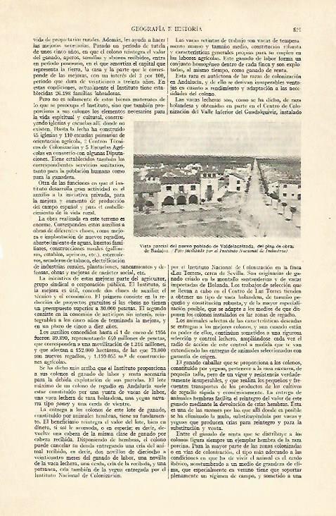 LAMINA ESPASA 22023: Valdelacalzada en Badajoz