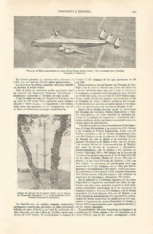 LAMINA ESPASA 22033: Avion Superconstellation 