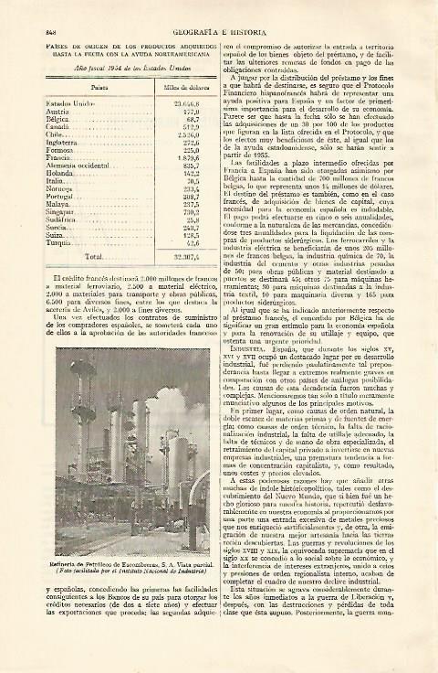 LAMINA ESPASA 22035: Refineria de Petroleos de Escombreras SA