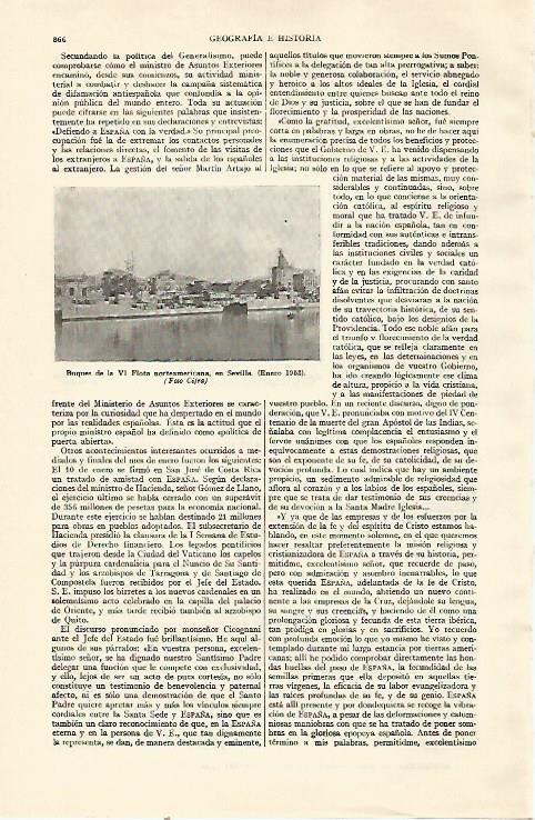 LAMINA ESPASA 22044: Buques de la VI Flora norteamericana en Sevilla