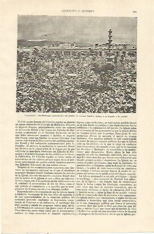 LAMINA ESPASA 22092: El Coronoel Castillo en Guatemala