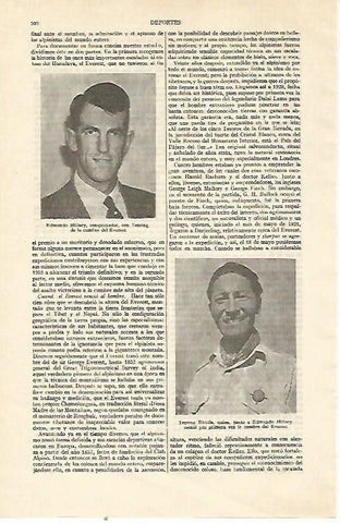 LAMINA ESPASA 22139: Edmundo Hillary y Tensing Bhutin