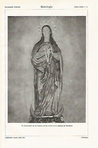 LAMINA ESPASA 22160: La Immaculada de las Llaves