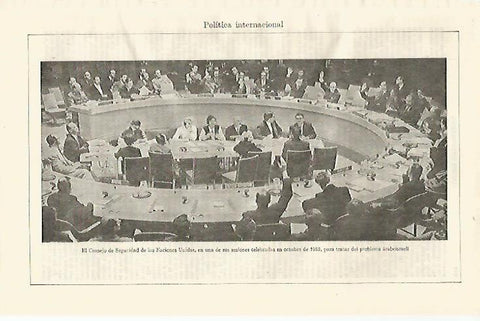 LAMINA ESPASA 22188: Consejo de Seguridad de las Naciones Unidas