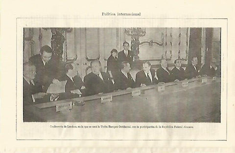 LAMINA ESPASA 22192: Conferencia de Londres