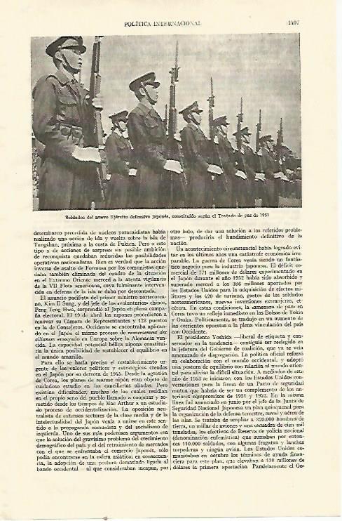 LAMINA ESPASA 22196: Nuevo Ejercito Defensivo de Japon