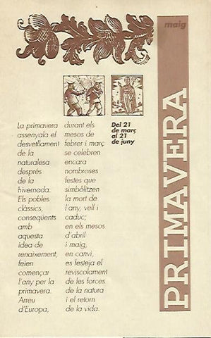 LIBRITO 7000: Primavera. Numero 1