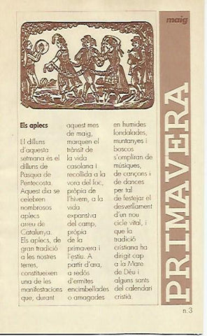 LIBRITO 7002: Els aplecs. Numero 3