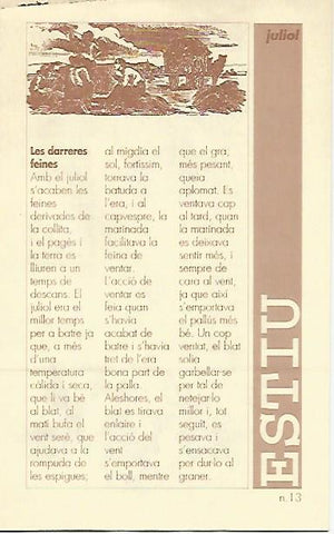 LIBRITO 7012: Les darreres feines. Numero 13