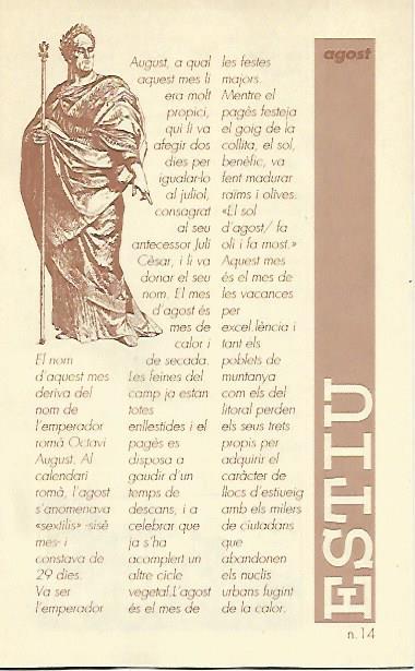 LIBRITO 7013: Estiu. Agost. Nuemro 14