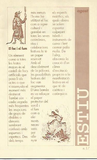 LIBRITO 7016: El foc i el fum. Numero 17