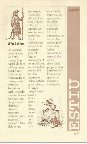 LIBRITO 7016: El foc i el fum. Numero 17