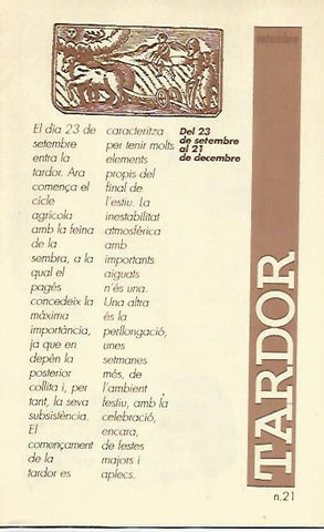 LIBRITO 7020: Tardor. Numero 21