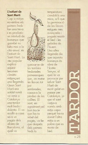 LIBRITO 7026: L estiuet de Sant Marti. Numero 28