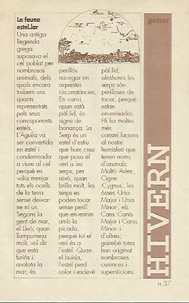 LIBRITO 7035: La fauna estel.lar. Numero 37