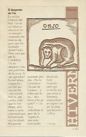 LIBRITO 7038: El despertar de l os. Numero 40