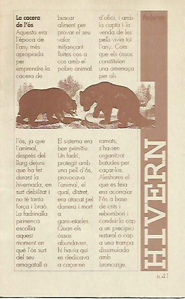 LIBRITO 7039: La cacera de l os. Numero 41
