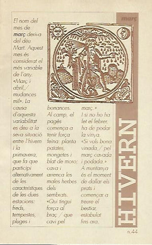 LIBRITO 7042: Hivern. Març. Numero 44