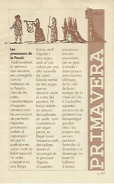 LIBRITO 7046: Les processons de la Passio. Numero 49