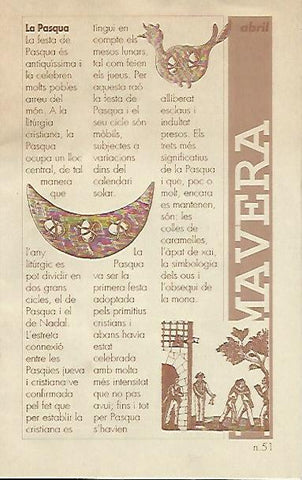 LIBRITO 7047: La Pasqua. Numero 51