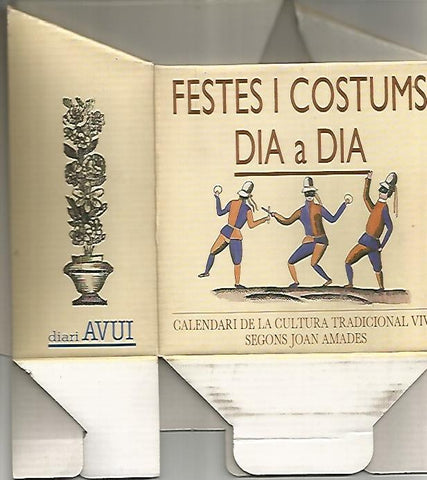 LIBRITO 7048: Caja de la coleccion Festes i Costums dia a dia.