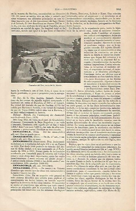 LAMINA ESPASA 4620: Cascadas del Inn Francia