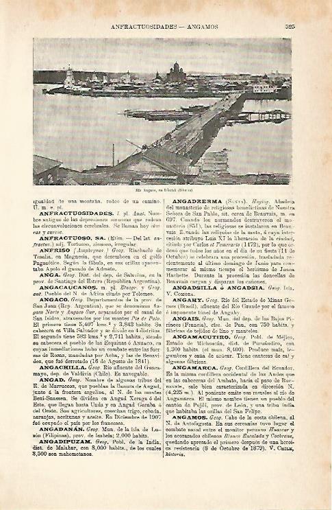 LAMINA ESPASA 6987: Rio Angara en Irkutsk Siberia