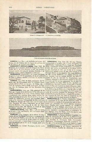 LAMINA ESPASA 11376: Vistas de la isla de Goree Senegal