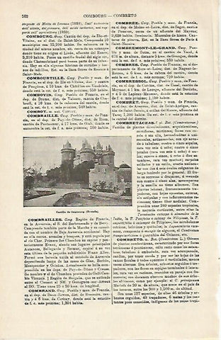 LAMINA ESPASA 14552: Castillo de Combourg Bretaña