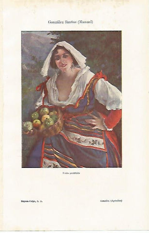 LAMINA ESPASA 16166: Fruta prohibida por M. Gonzalez Santos