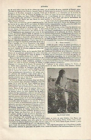 LAMINA ESPASA 16443: Mujer inglesa