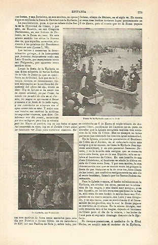 LAMINA ESPASA 16511: Fiesta de la Epifania rusa