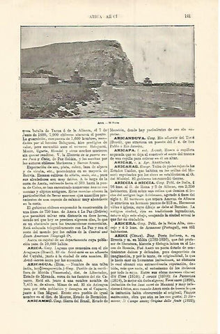 LAMINA ESPASA 12773: El Morro de Arica Chile