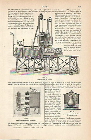 LAMINA ESPASA 9099: Esterilizador de leche de Flaack