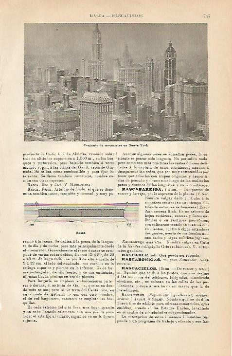 LAMINA ESPASA 5066: Rascacielos de Nueva York